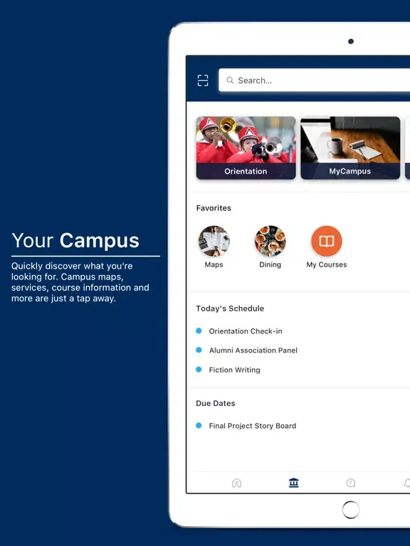 Columbia Intl. University iPad 应用截图