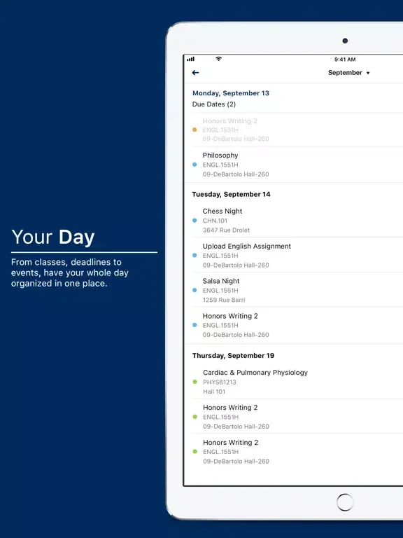 Columbia Intl. University iPad 应用截图