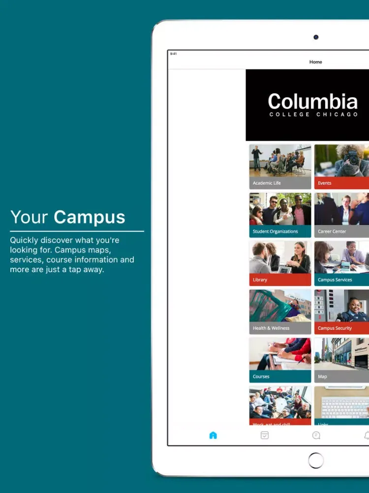 Columbia College Chicago iPad  Screenshots
