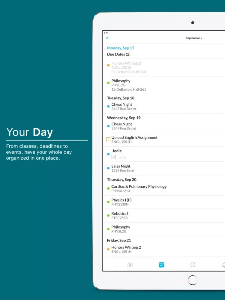 Columbia College Chicago iPad  Screenshots