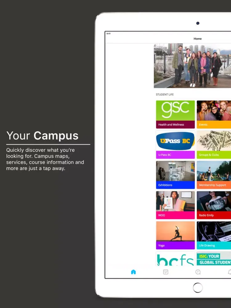 Скриншоты Emily Carr Students' Union iPad 