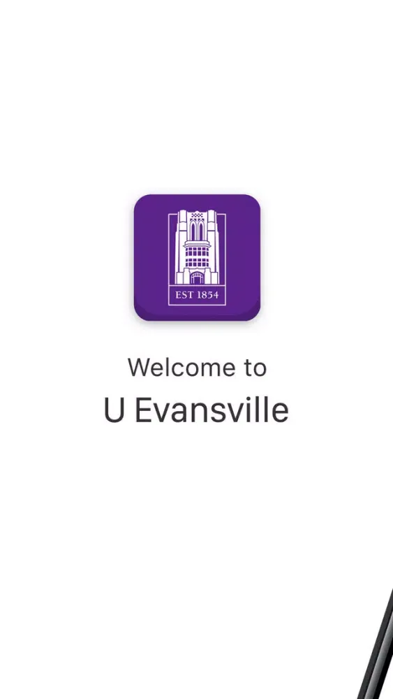 Zrzuty ekranu University of Evansville App