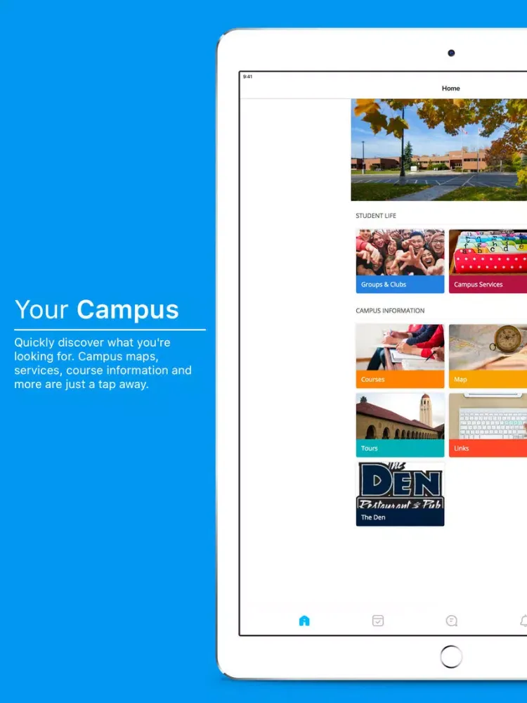 Ảnh chụp màn hình của Georgian College SA (Orillia) iPad 