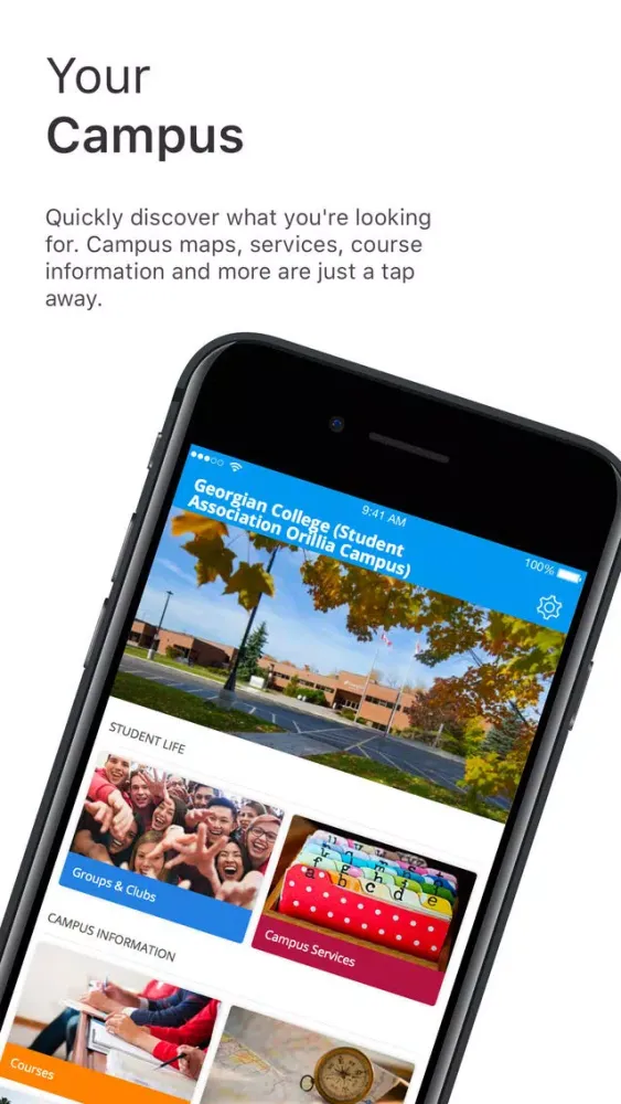 Ảnh chụp màn hình của Georgian College SA (Orillia)