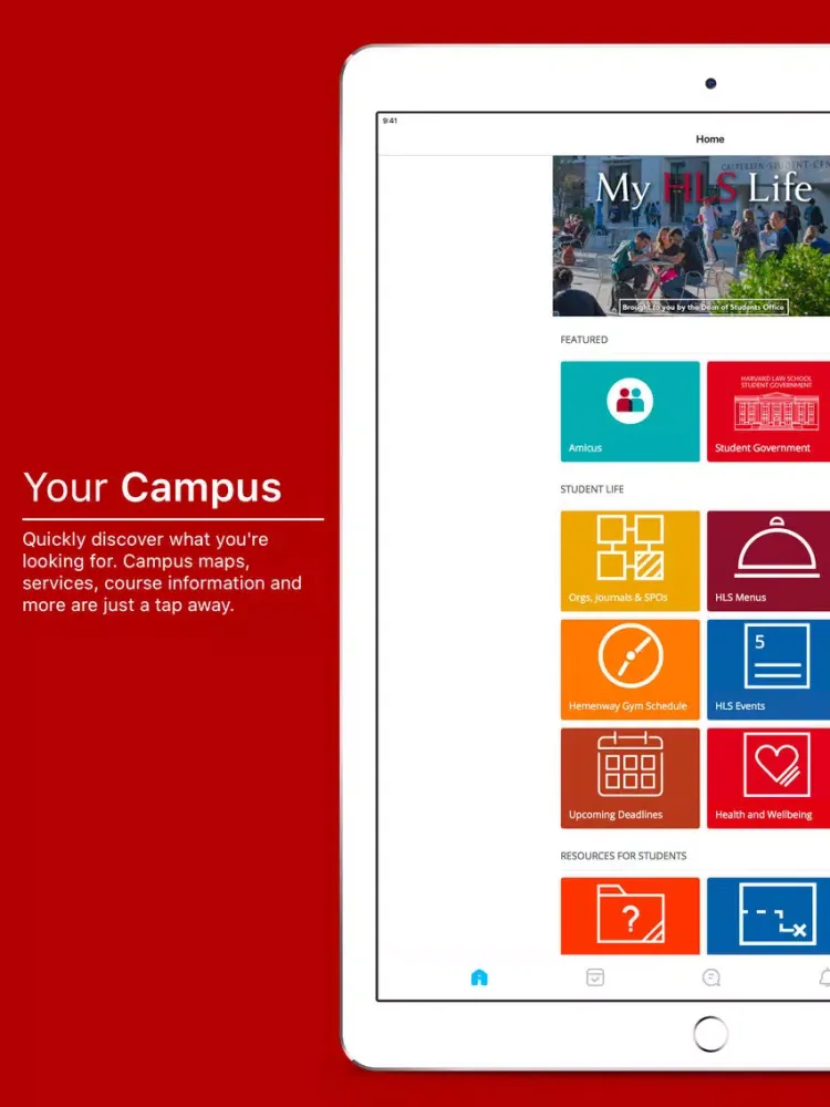 Harvard Law School, DoS iPad  Screenshots