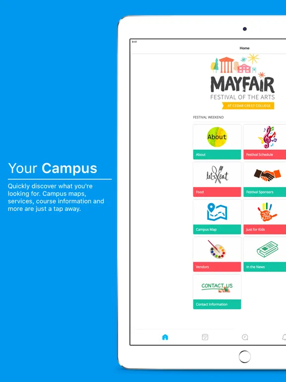 ภาพหน้าจอของ Mayfair iPad 