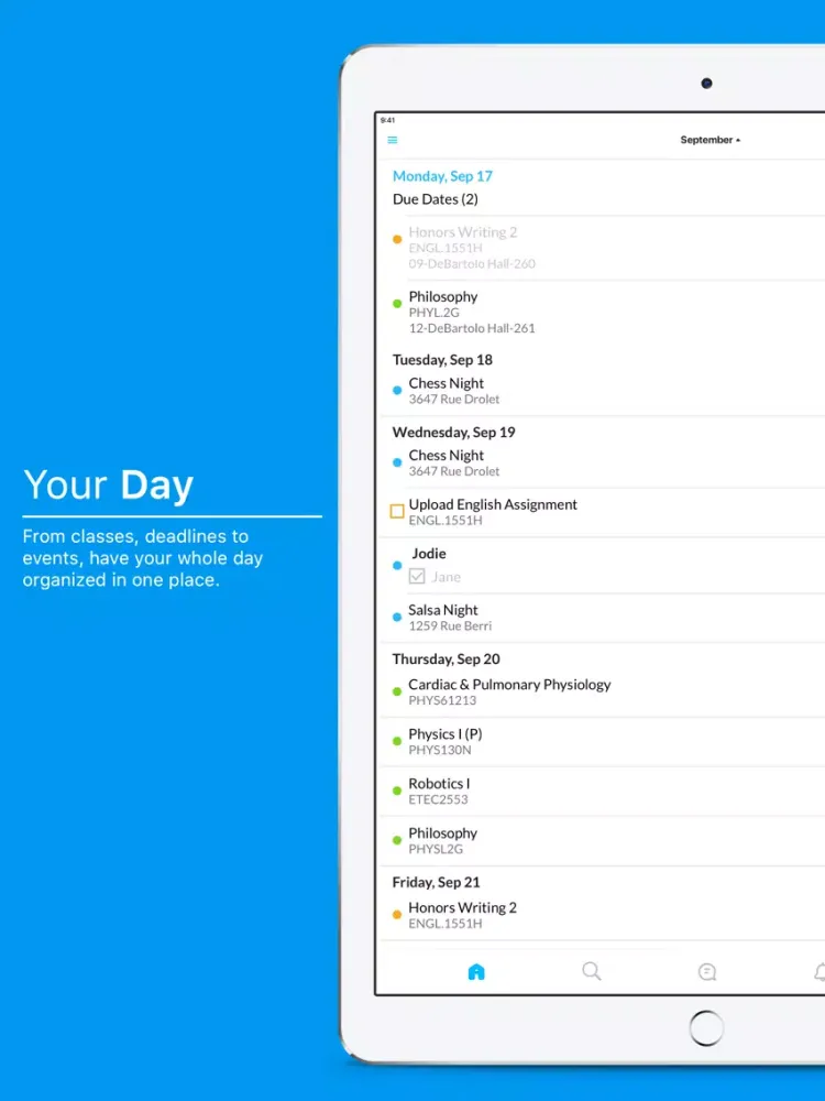 تصاویر NALSAP 2019 Conference App iPad 