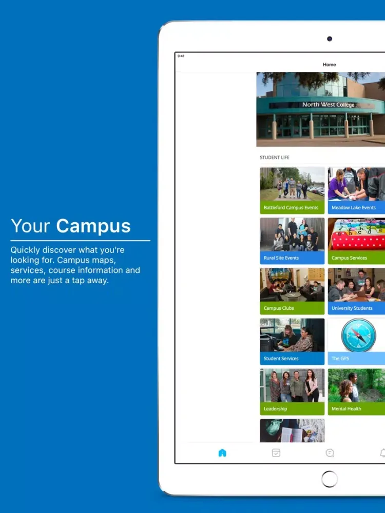North West College iPad  Screenshots