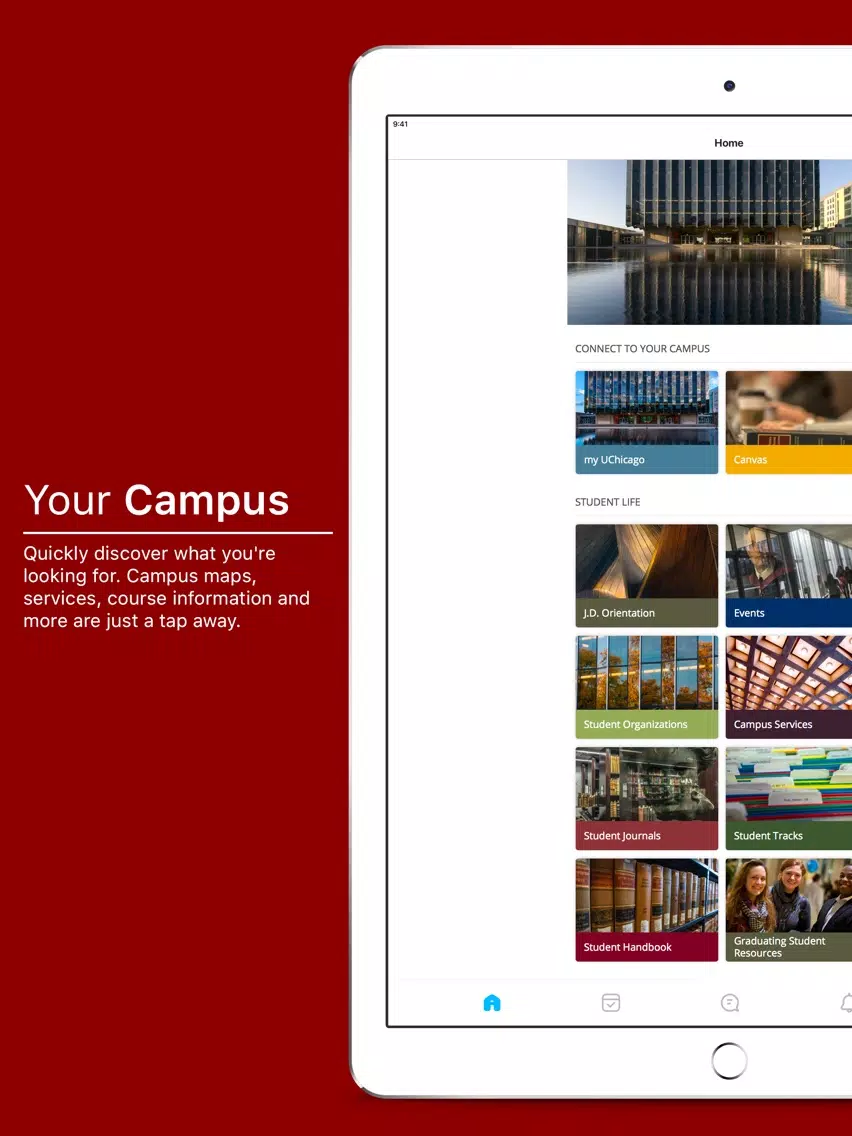UChicago Law School iPad  Ekran Görüntüleri