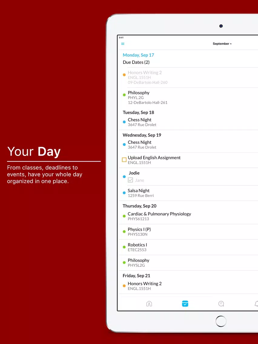 UChicago Law School iPad  Ekran Görüntüleri