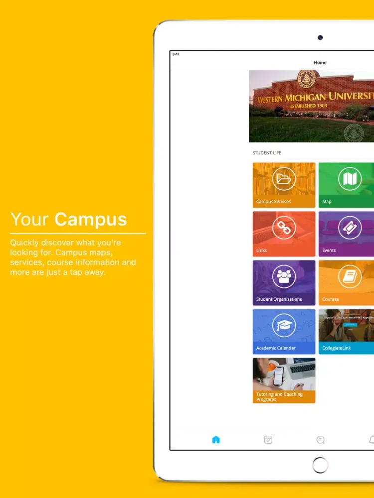 تصاویر Experience WMU iPad 