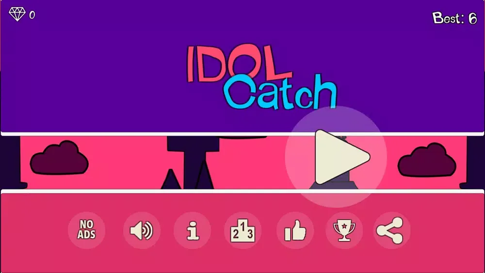 Tangkapan layar Idol Catch