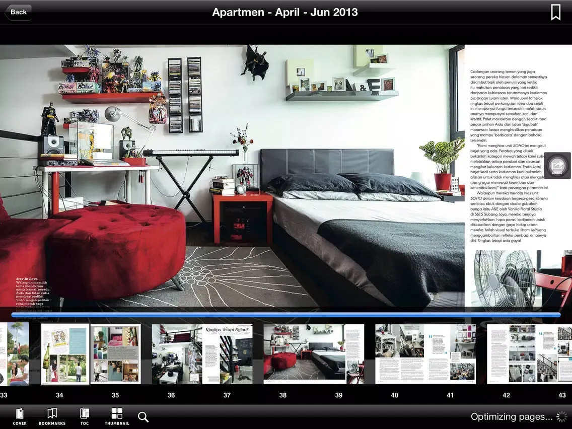 Apartmen iPad  Screenshots