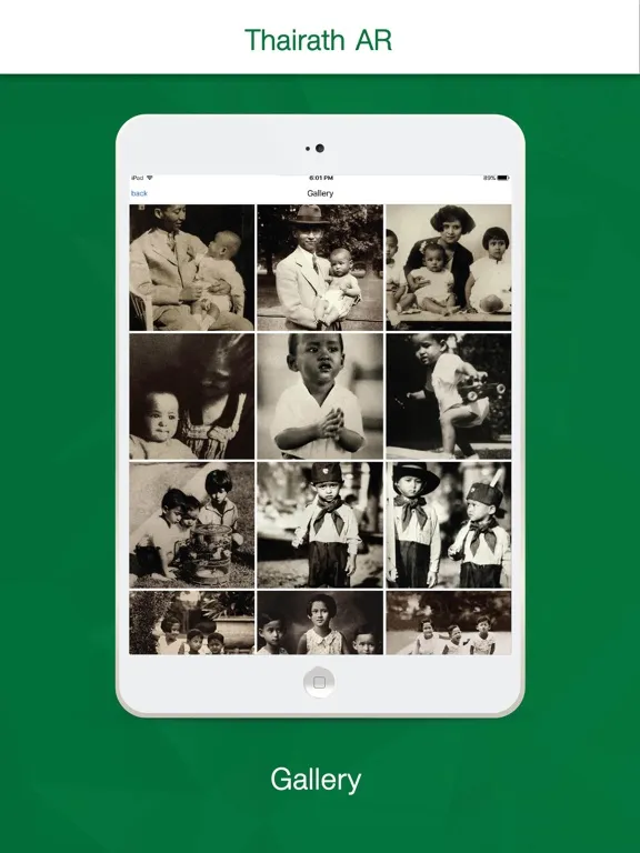 Tangkapan skrin Thairath AR iPad 