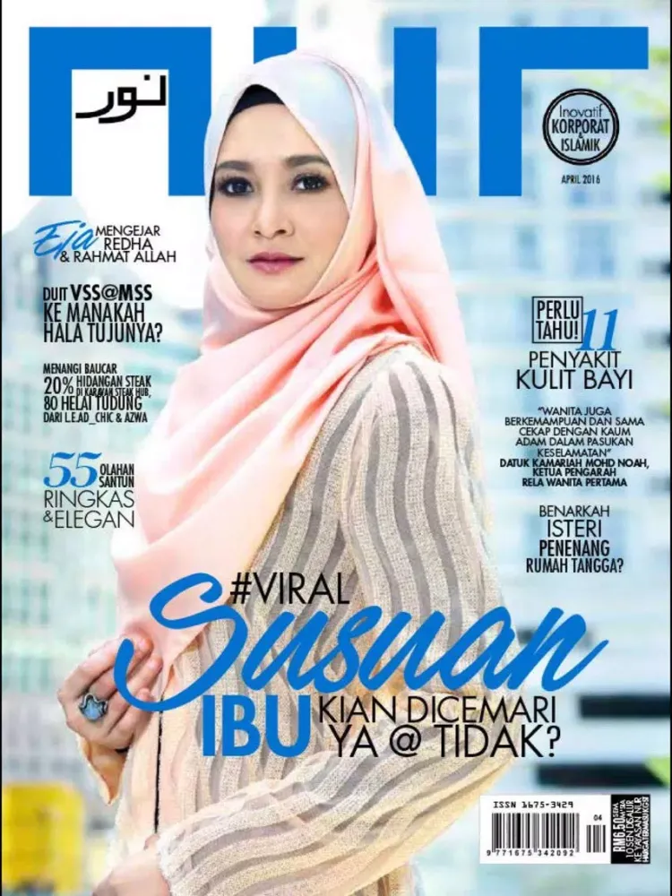 Ảnh chụp màn hình của Nur Magazine iPad 