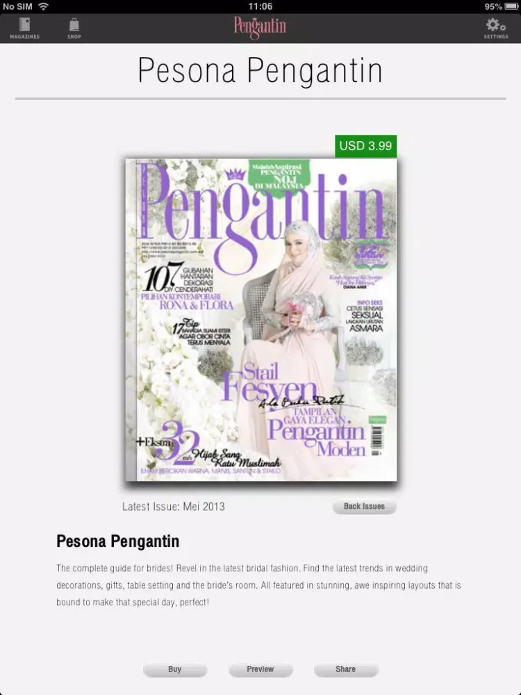 Pesona Pengantin iPad  سکرین شاٹس