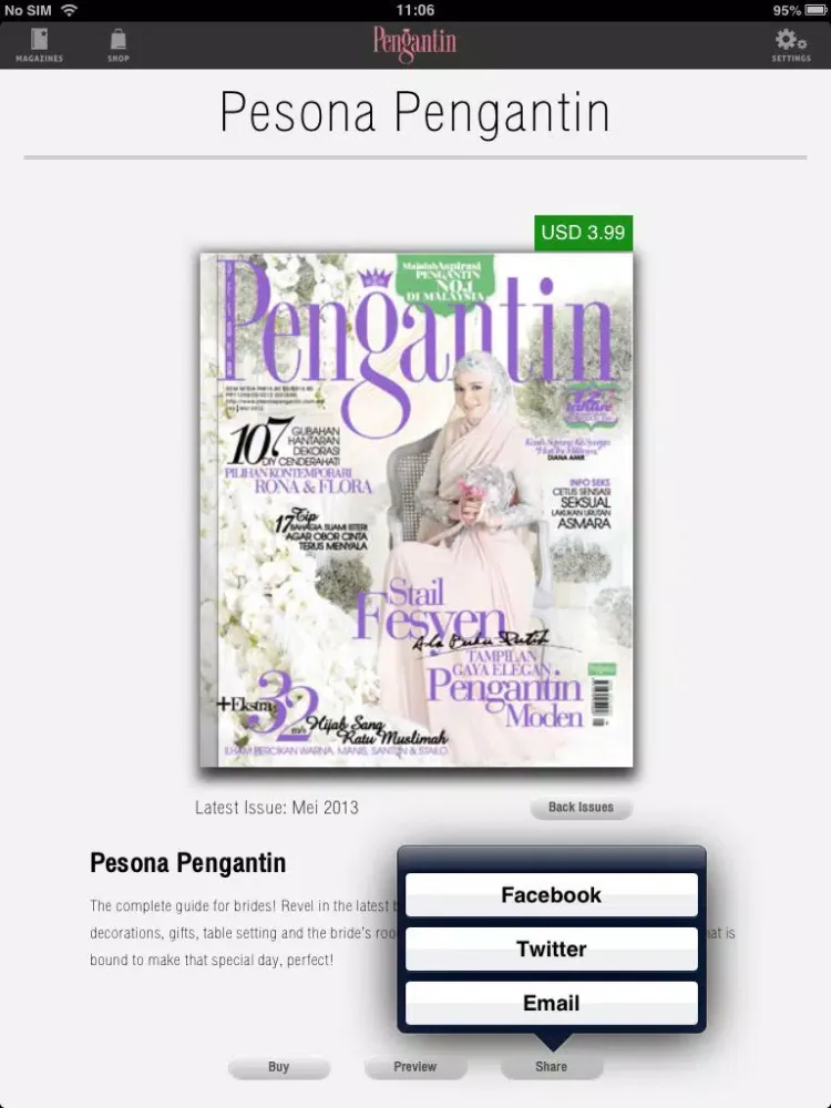 Pesona Pengantin iPad  سکرین شاٹس