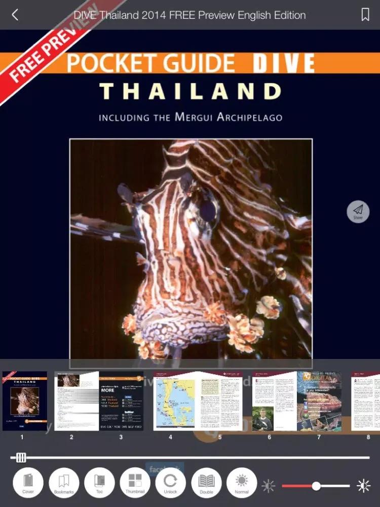 Tangkapan layar Pocket Thailand iPad 