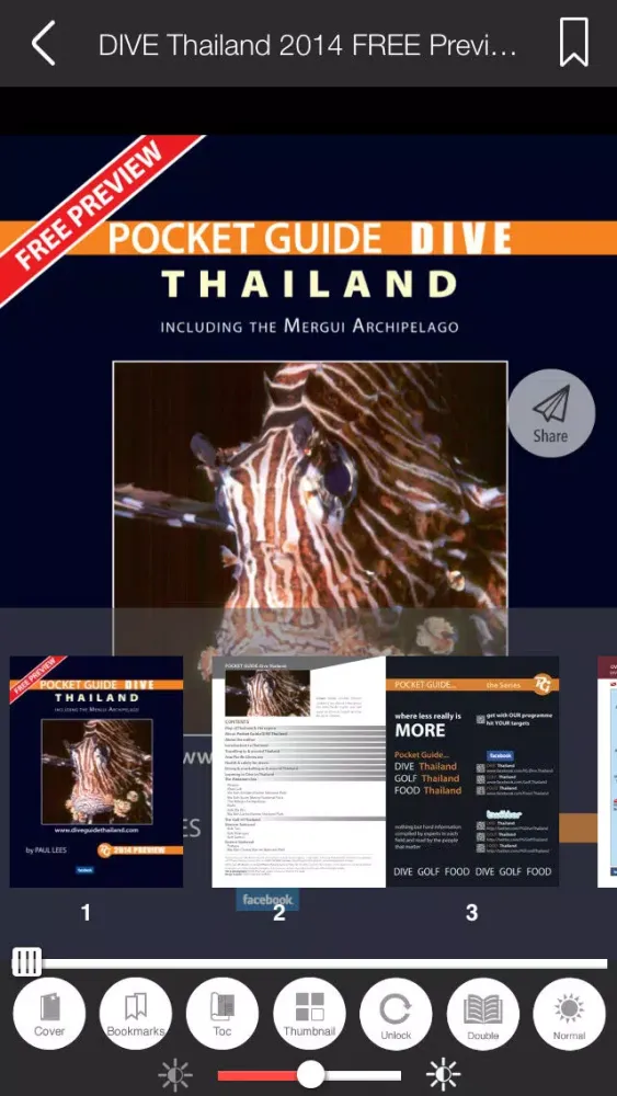 Tangkapan layar Pocket Thailand