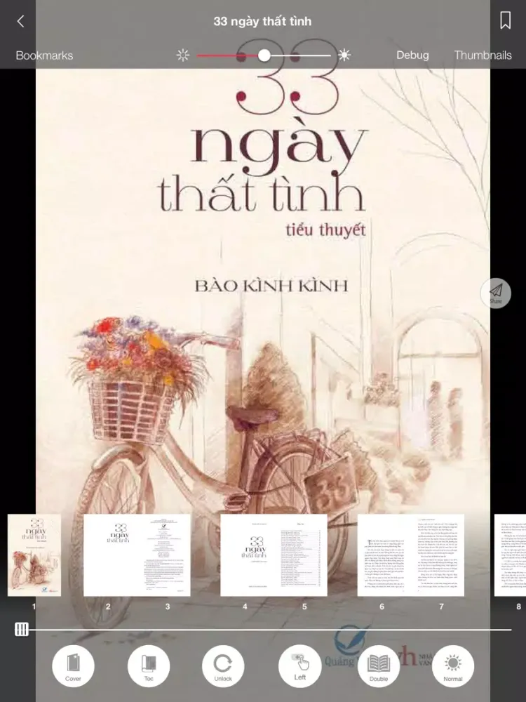 Tangkapan layar Quang Van iPad 