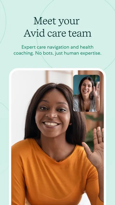 Avid Health Screenshots
