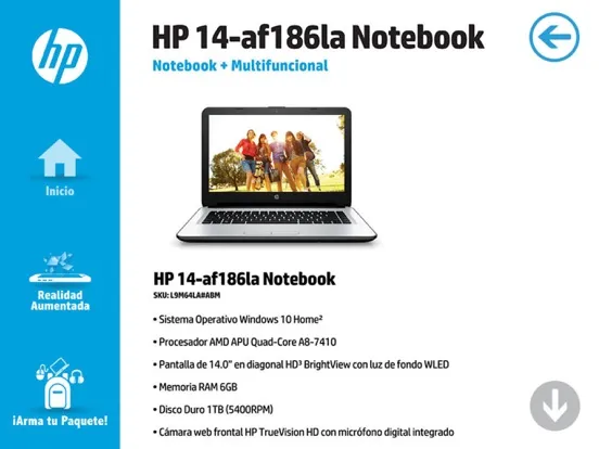 صور HP Realidad Aumentada iPad 