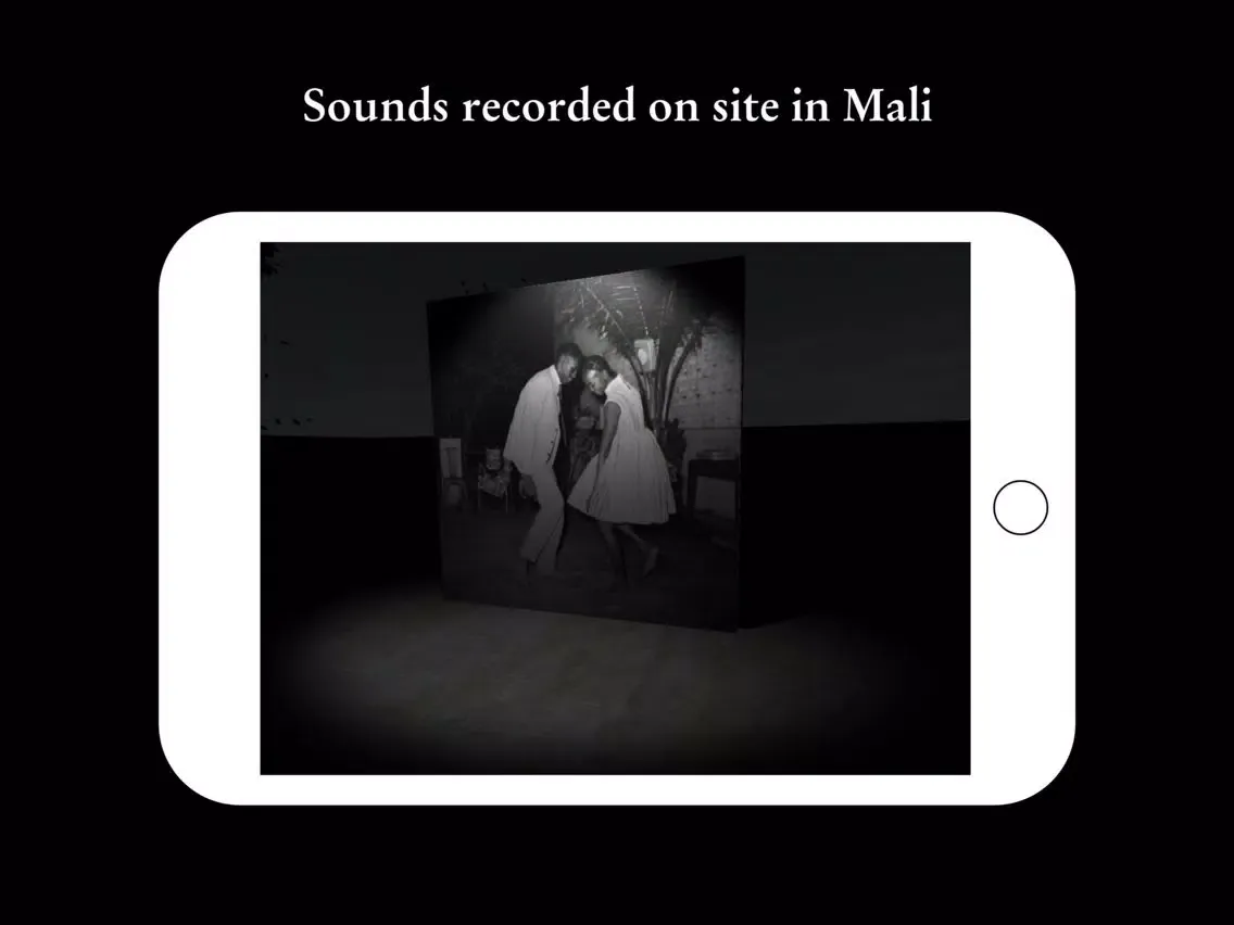 Ảnh chụp màn hình của Malick Sidibé iPad 