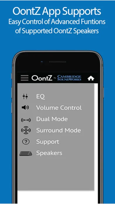 Ảnh chụp màn hình của OontZ