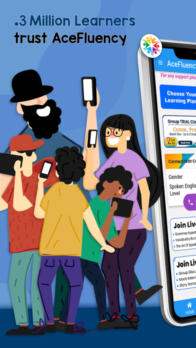 AceFluency -Spoken English App Screenshots