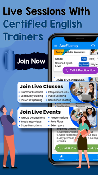 AceFluency -Spoken English App Screenshots