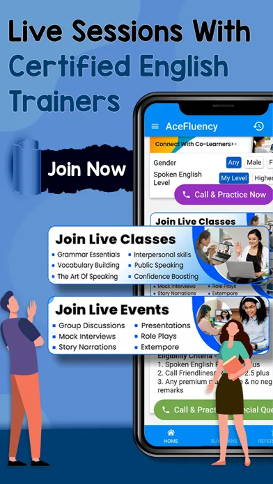 AceFluency -Spoken English App 스크린샷