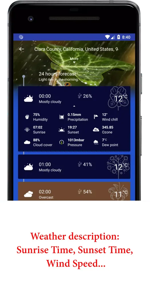 Now Weather Screenshots