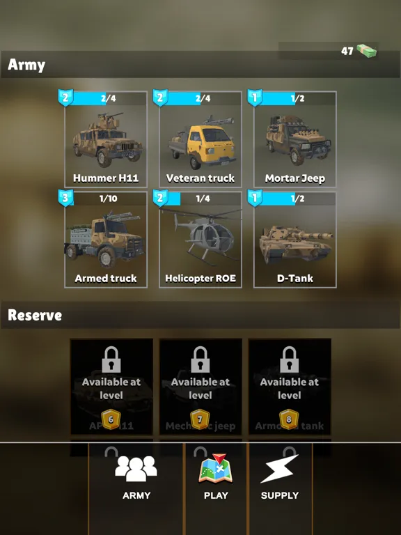 Скриншоты Neo Army iPad