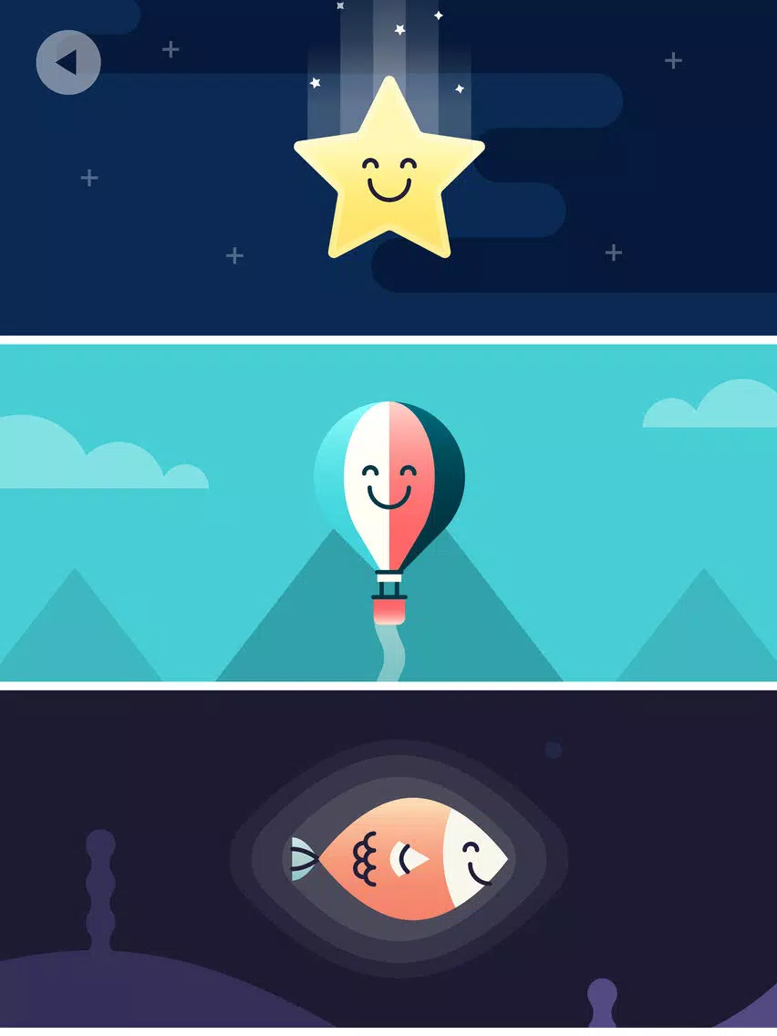 Ảnh chụp màn hình của Mindful Minutes - Relaxing Meditations for Kids iPad 