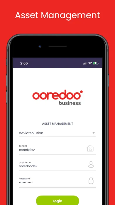 Ooredoo Asset Management سکرین شاٹس