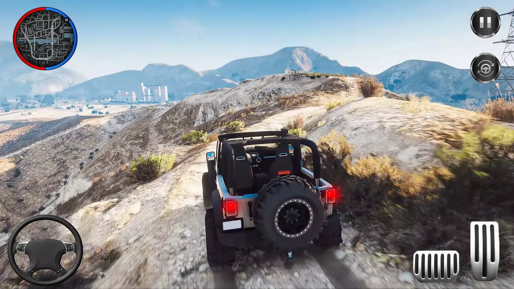 Jeep Offroad 4x4 Driving Games स्क्रीनशॉट