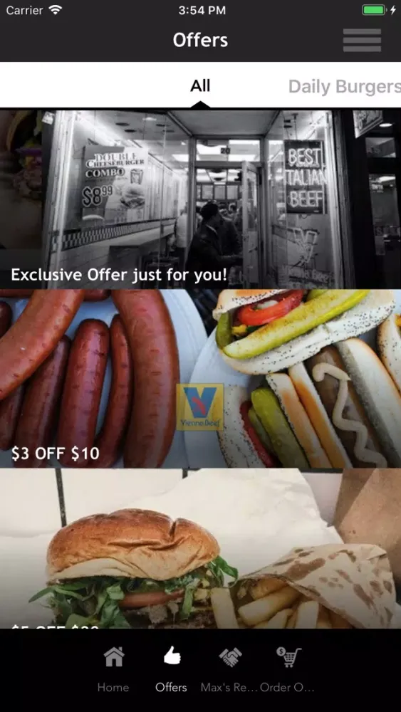 Capturas de pantalla de Max's Take Out Chicago