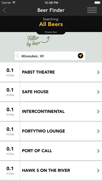 Milwaukee Brewing Co.应用截图