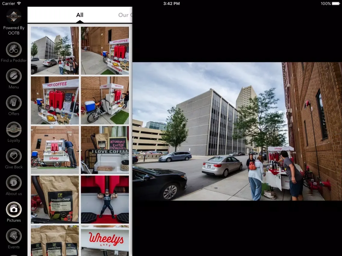 Milwaukee Coffee Peddlers iPad Screenshots