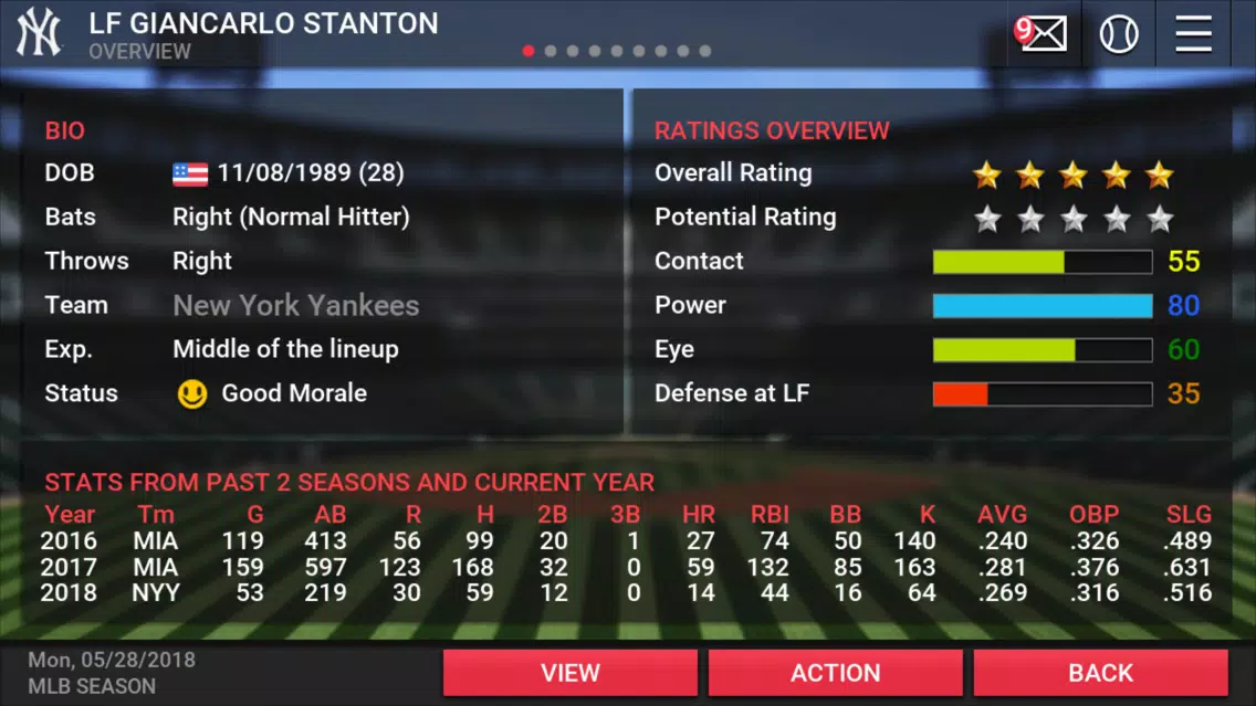 MLB Manager 2018应用截图