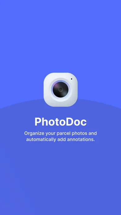 PhotoDoc - Parcel Scanner 스크린샷