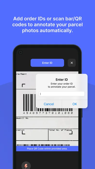 PhotoDoc - Parcel Scanner 스크린샷