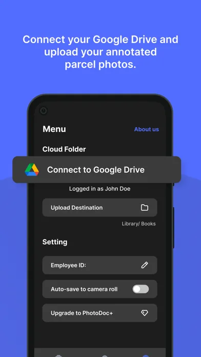 PhotoDoc - Parcel Scanner 스크린샷
