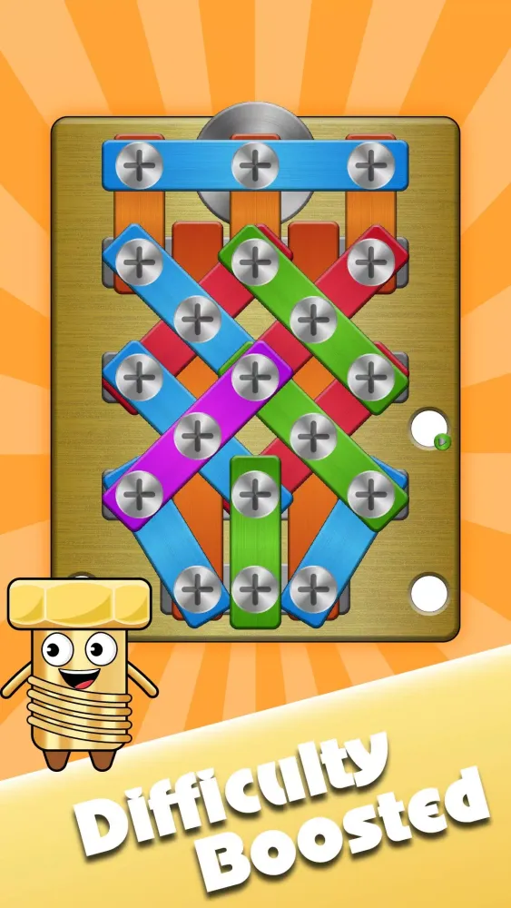 Capturas de tela do Screw Pin Puzzle