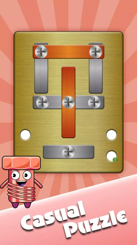 Capturas de tela do Screw Pin Puzzle