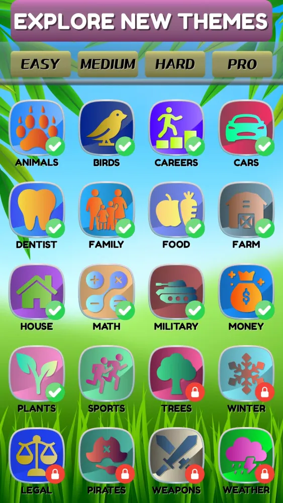 Capturas de tela do Word Search : Puzzle Game