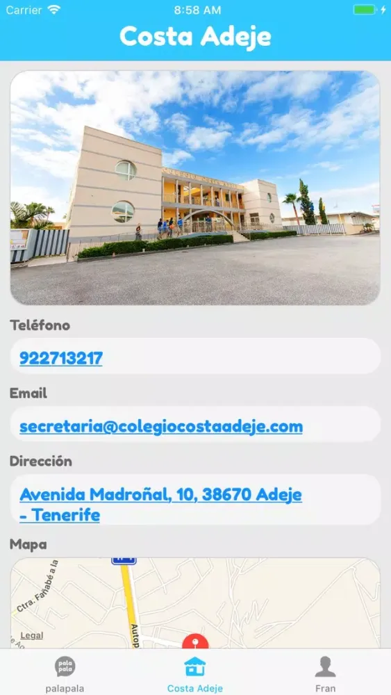 Capturas de pantalla de palapala