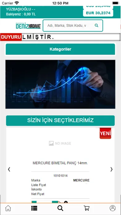 Deniz Hırdavat B2B 스크린샷