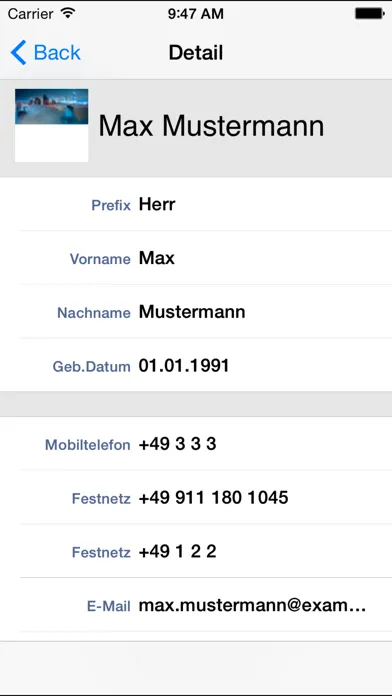 Zrzuty ekranu oMS mobile