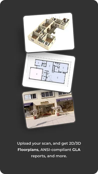 Capturas de tela do OpalAi - ScanTo3D & Floorplan
